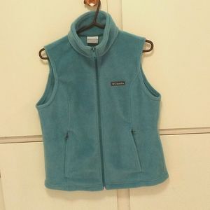 Columbia petite fleece vest